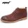 MVVT Genuine Leather Boots Men Chelsea Boots Suede Classic